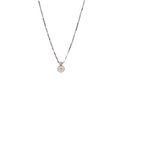Collier Salvini Femme in Or blanc Perla 0.04 Ct DMBR0004 - DMBR0004
